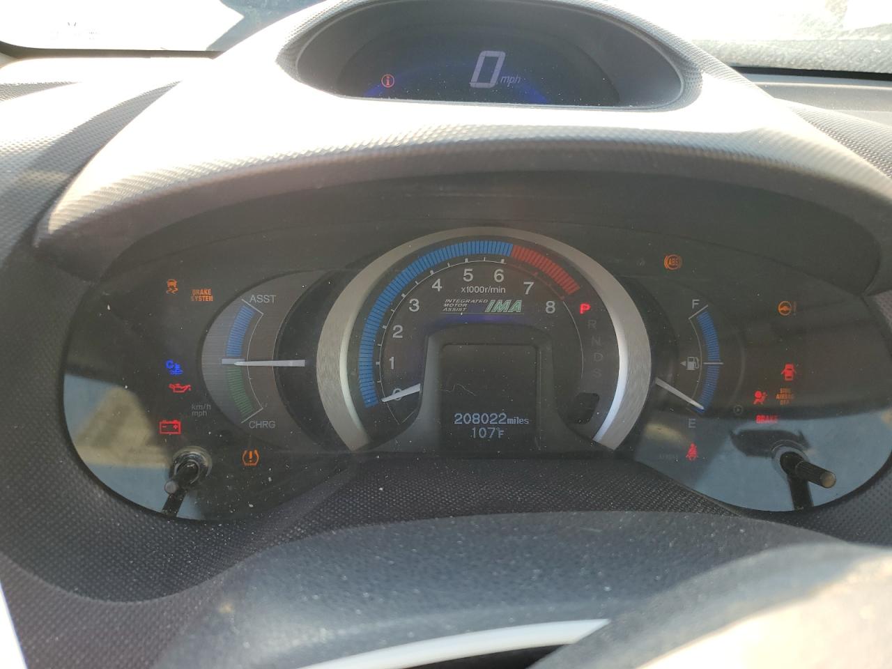 2010 Honda Insight Ex VIN: JHMZE2H79AS005806 Lot: 71190945