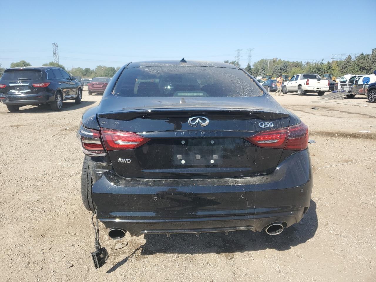 2023 Infiniti Q50 Sensory VIN: JN1EV7CR4PM543108 Lot: 84041615
