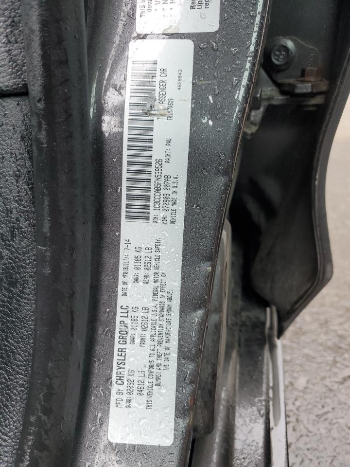 2015 Chrysler 200 Limited VIN: 1C3CCCAB5FN539526 Lot: 81464145