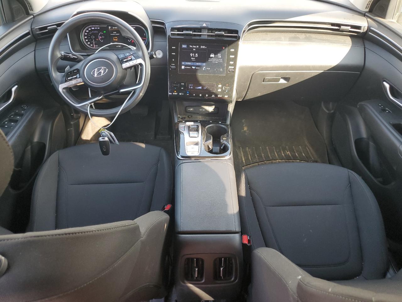 2022 Hyundai Tucson Blue VIN: KM8JBCA17NU020149 Lot: 83856095