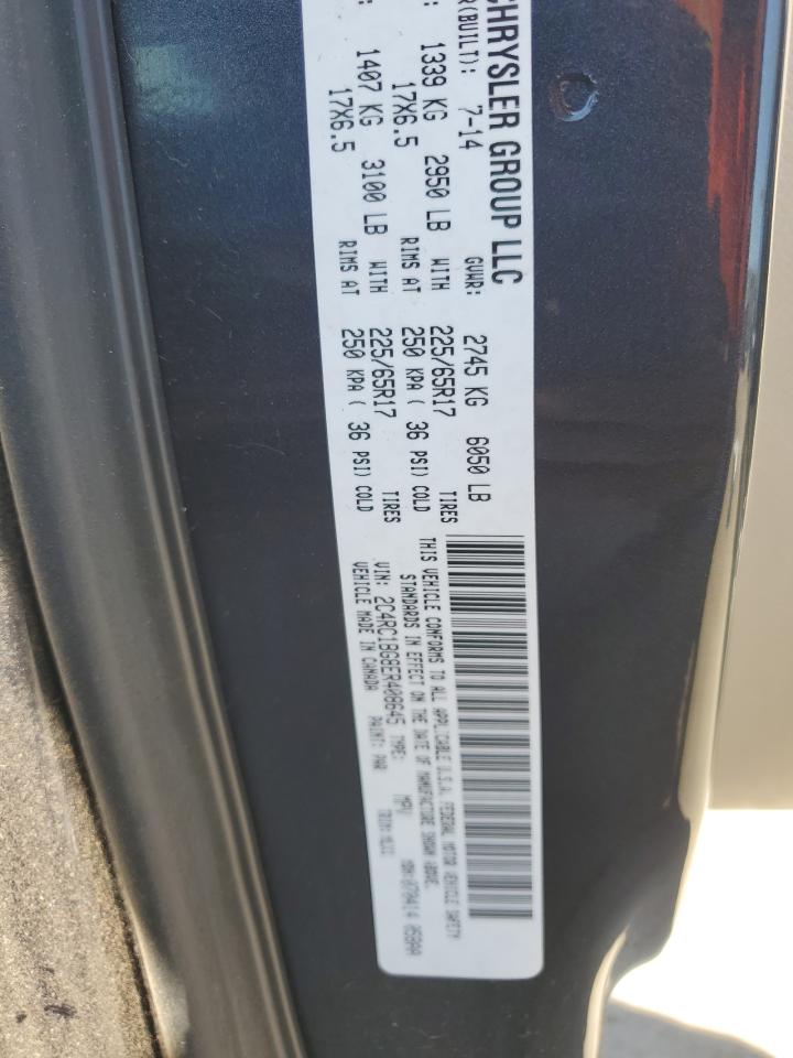 2014 Chrysler Town & Country Touring VIN: 2C4RC1BG8ER408645 Lot: 82130505