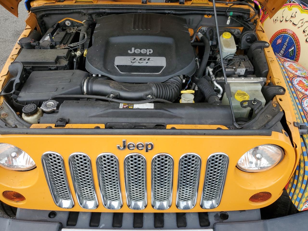 2013 Jeep Wrangler Unlimited Sahara VIN: 1C4HJWEGXDL515262 Lot: 81664305