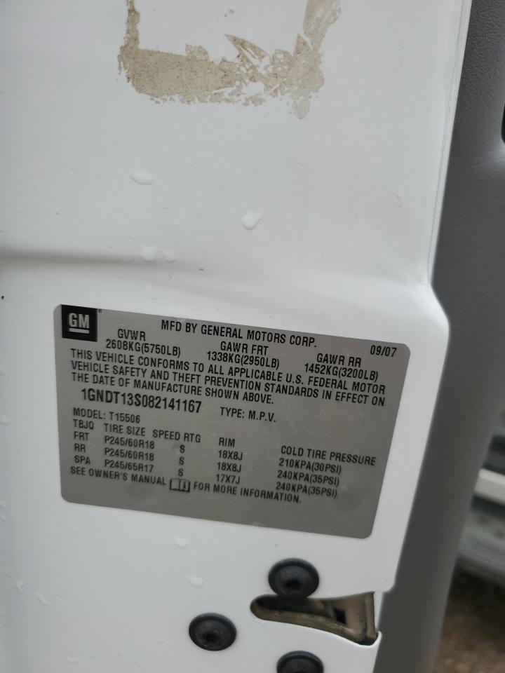 2008 Chevrolet Trailblazer Ls VIN: 1GNDT13S082141167 Lot: 80729495