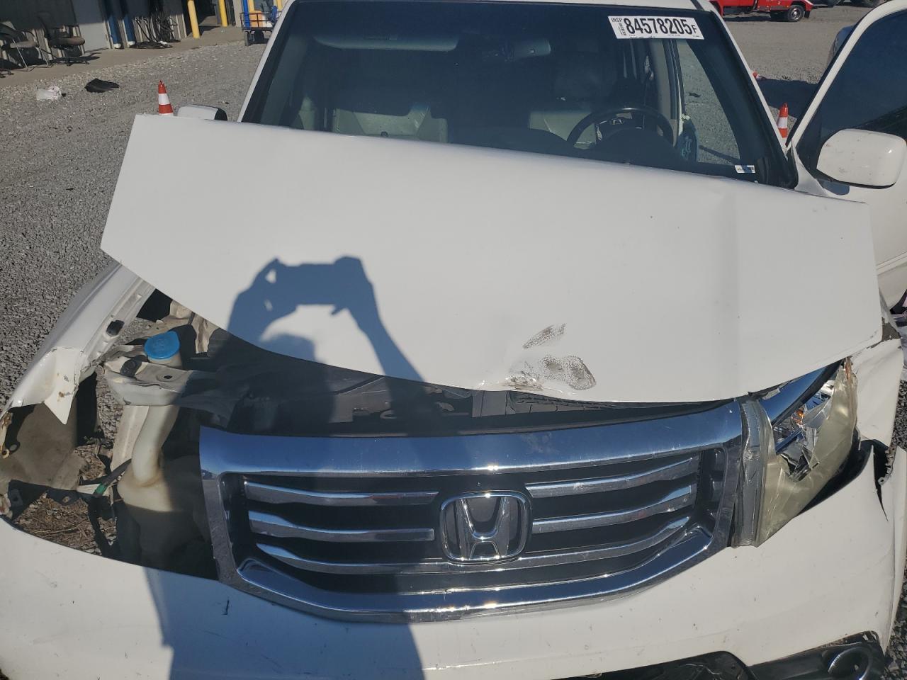 2012 Honda Pilot Exl VIN: 5FNYF3H50CB028342 Lot: 84578205