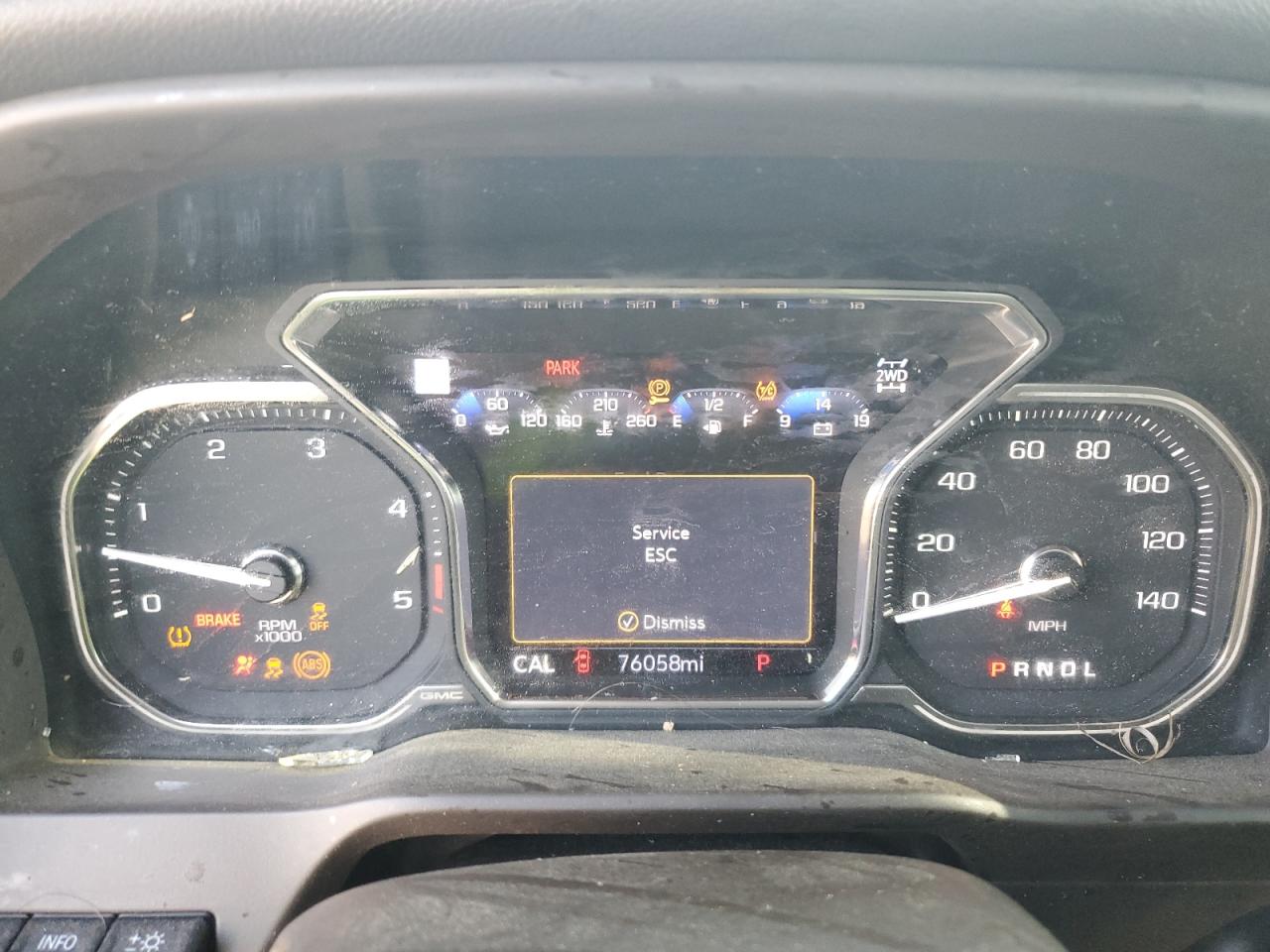 2020 GMC Sierra K2500 Denali VIN: 1GT49REY1LF222056 Lot: 71784445