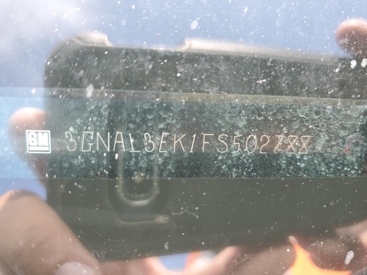 2015 Chevrolet Captiva Lt VIN: 3GNAL3EK1FS502788 Lot: 71014265