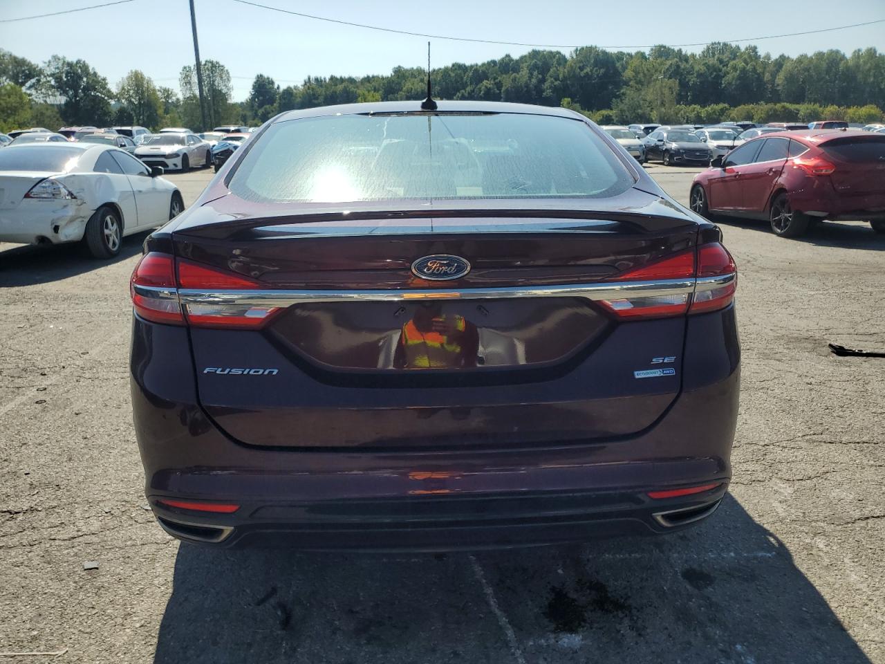 2018 Ford Fusion Se VIN: 3FA6P0T98JR189620 Lot: 80307255