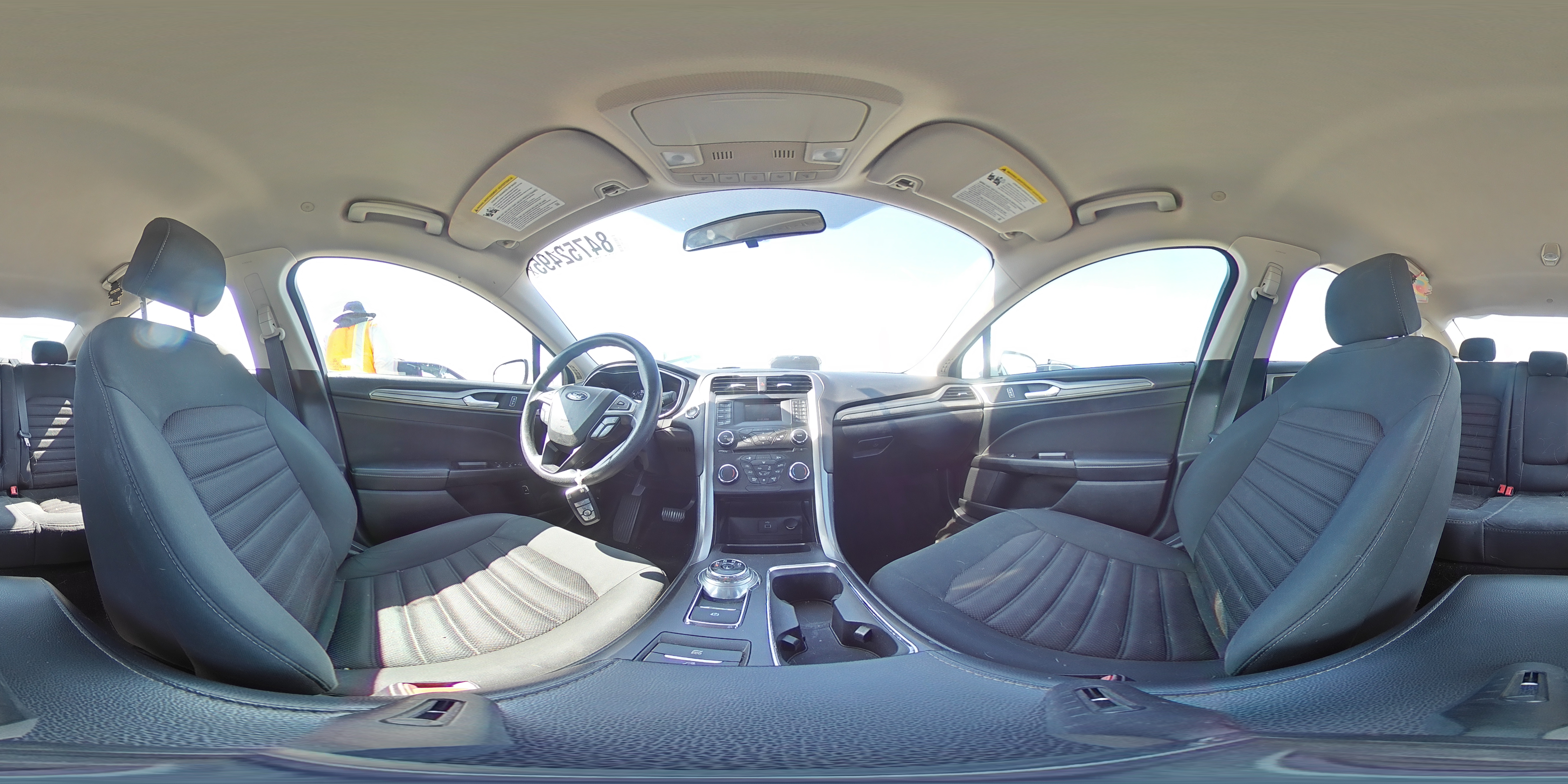 2017 Ford Fusion Se Hybrid VIN: 3FA6P0LU1HR324001 Lot: 84752495