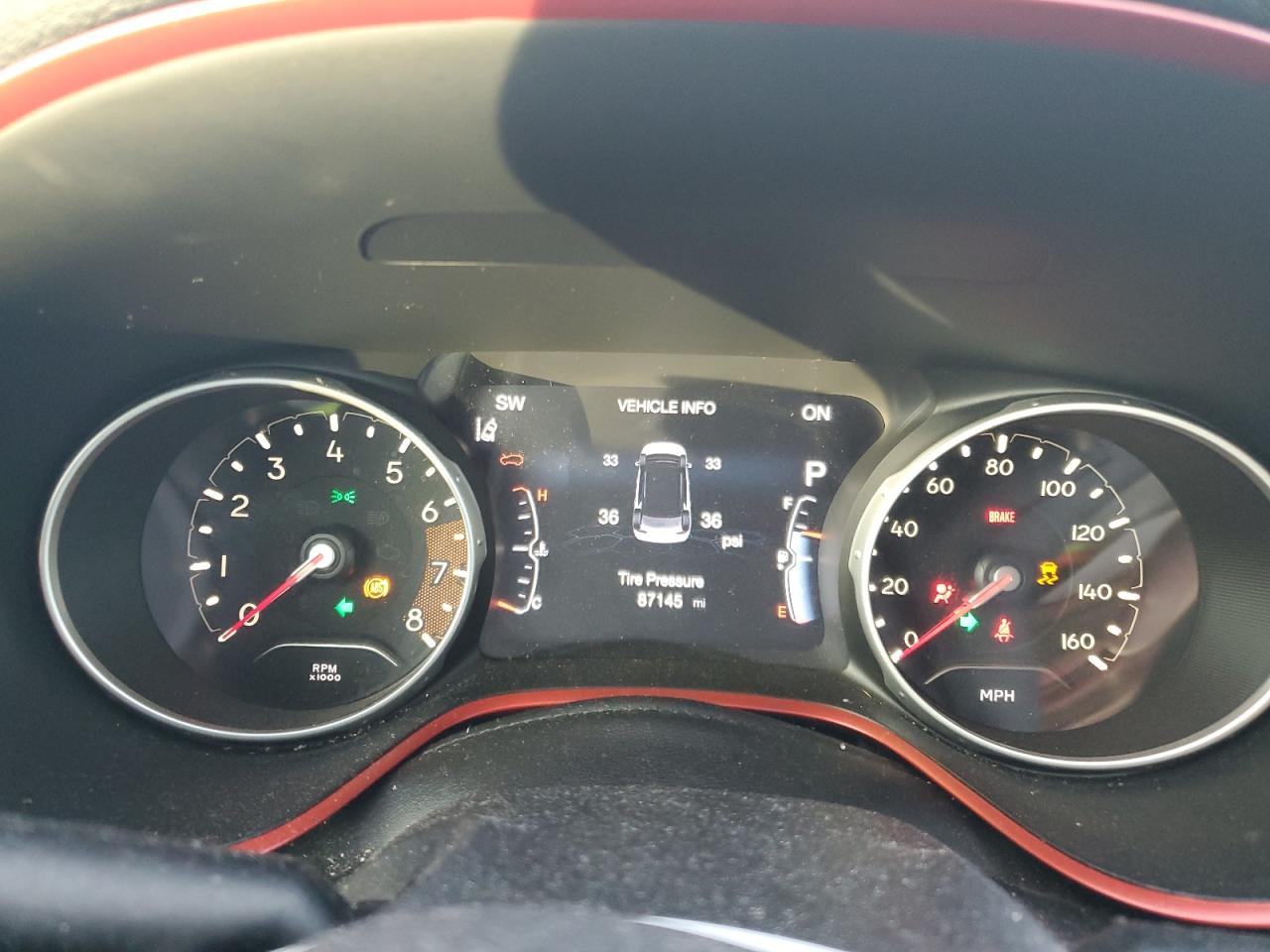 2018 Jeep Compass Trailhawk VIN: 3C4NJDDBXJT282223 Lot: 71860695