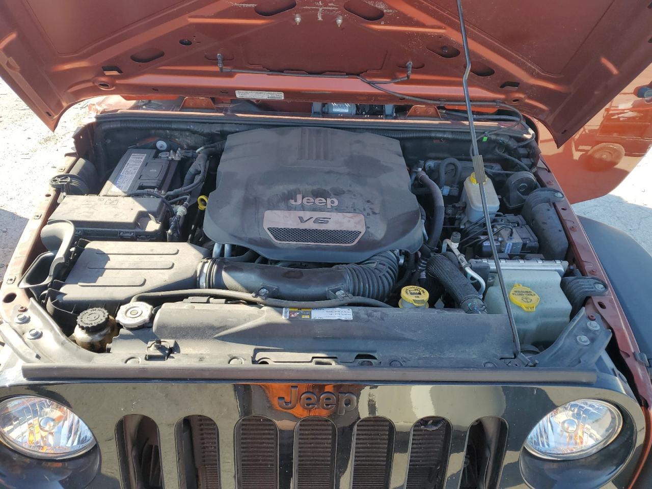 2014 Jeep Wrangler Sport VIN: 1C4AJWAGXEL271556 Lot: 71248195