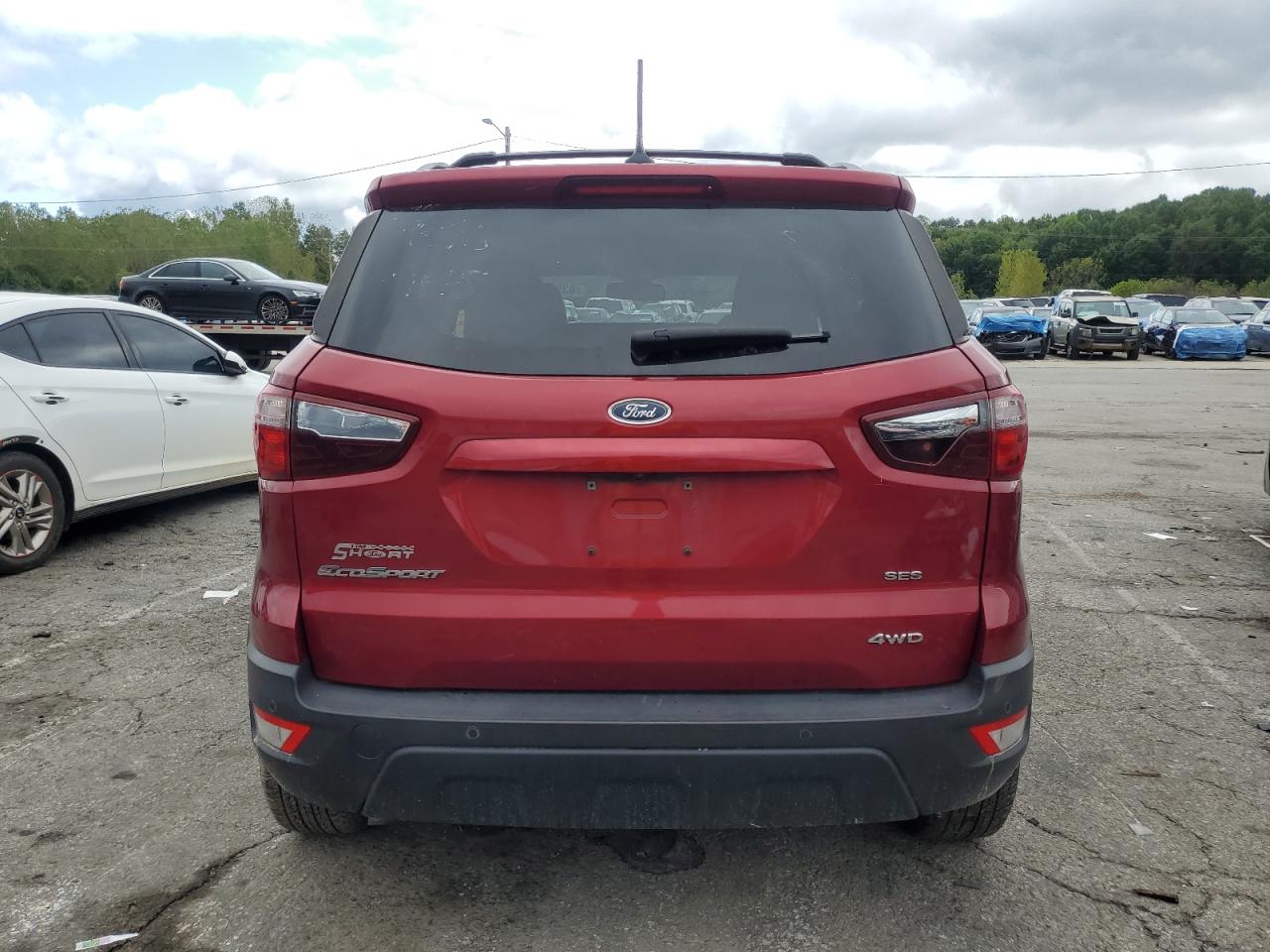 2018 Ford Ecosport Ses VIN: MAJ6P1CL9JC159476 Lot: 83989055