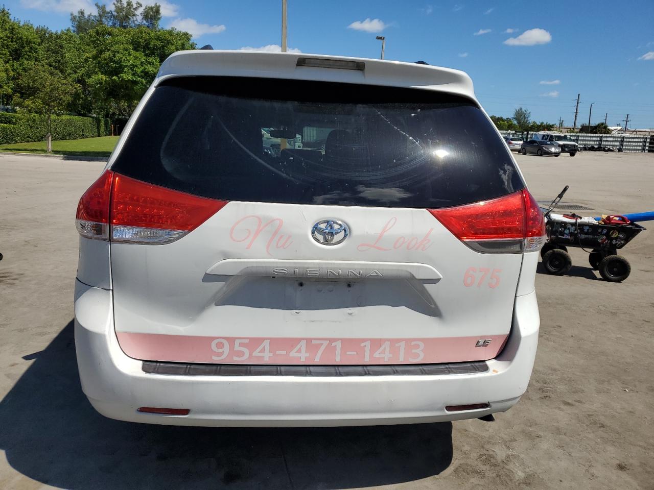 2013 Toyota Sienna Le VIN: 5TDKK3DC6DS297190 Lot: 82176505
