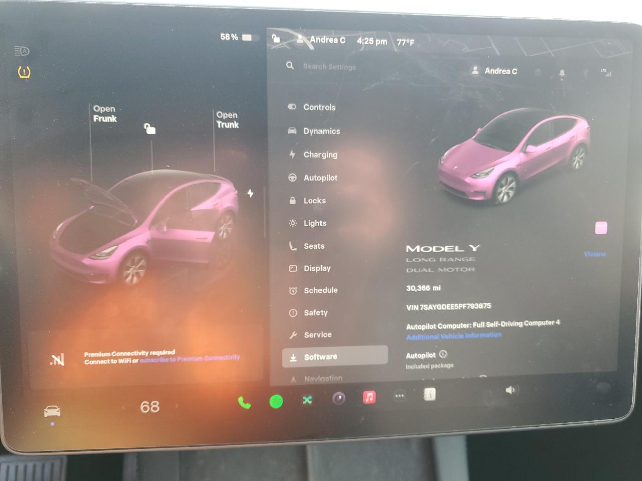 2023 Tesla Model Y VIN: 7SAYGDEE5PF793675 Lot: 80138915