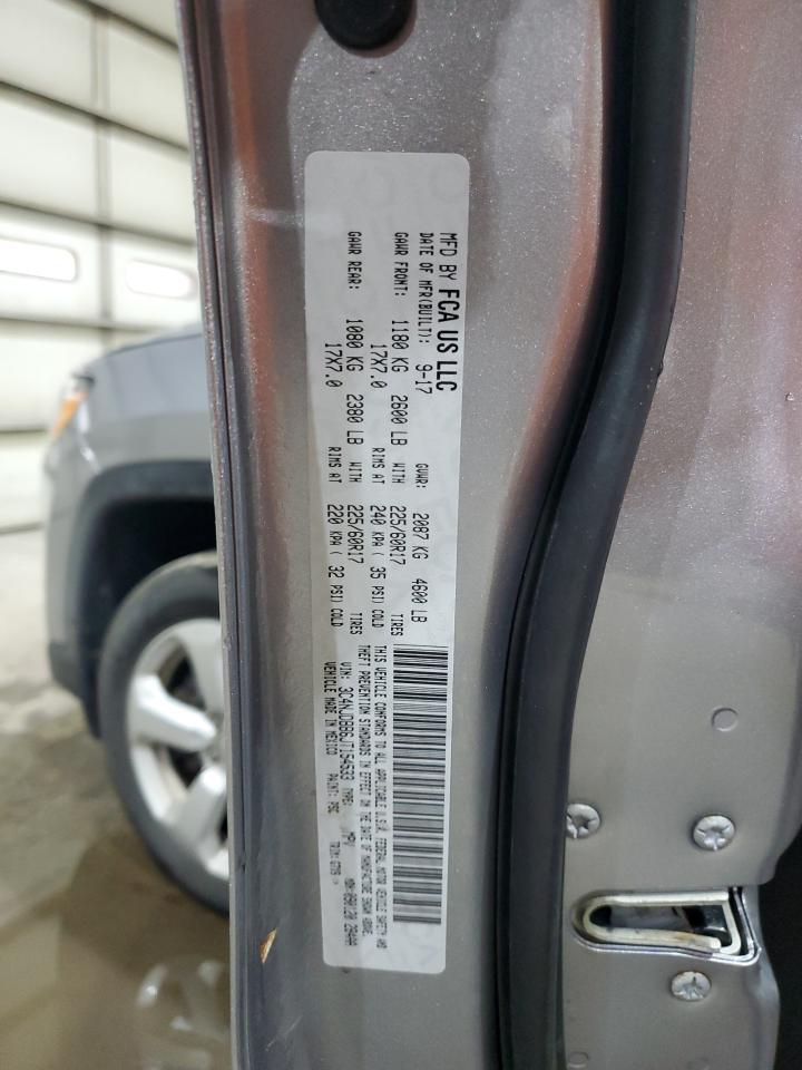 2018 Jeep Compass Latitude VIN: 3C4NJDBB6JT154533 Lot: 71853865