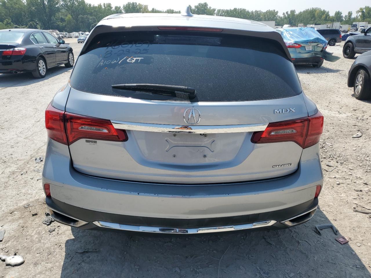 2017 Acura Mdx VIN: 5FRYD4H33HB019800 Lot: 71547295