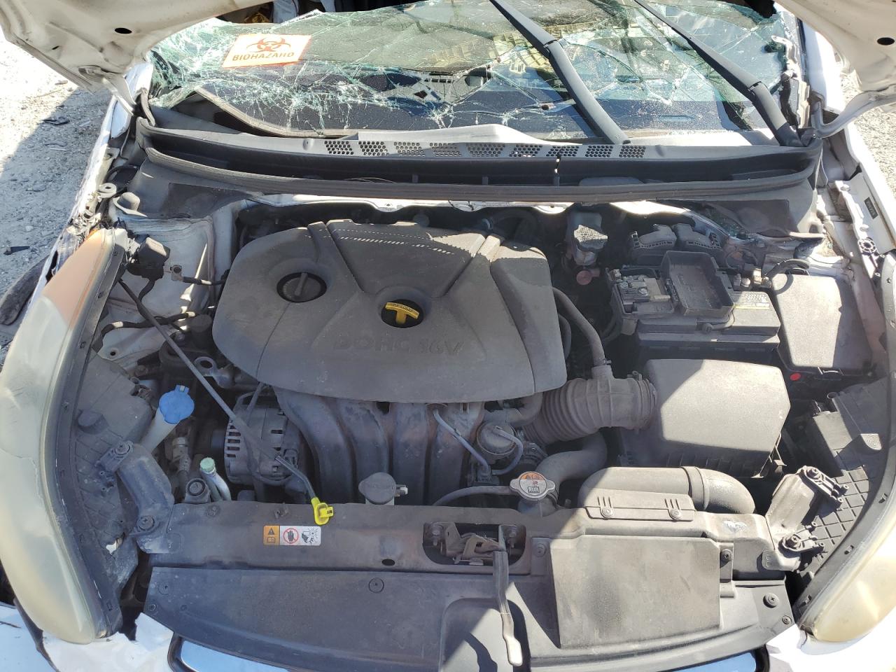 2013 Hyundai Elantra Gls VIN: 5NPDH4AE1DH351780 Lot: 81754285