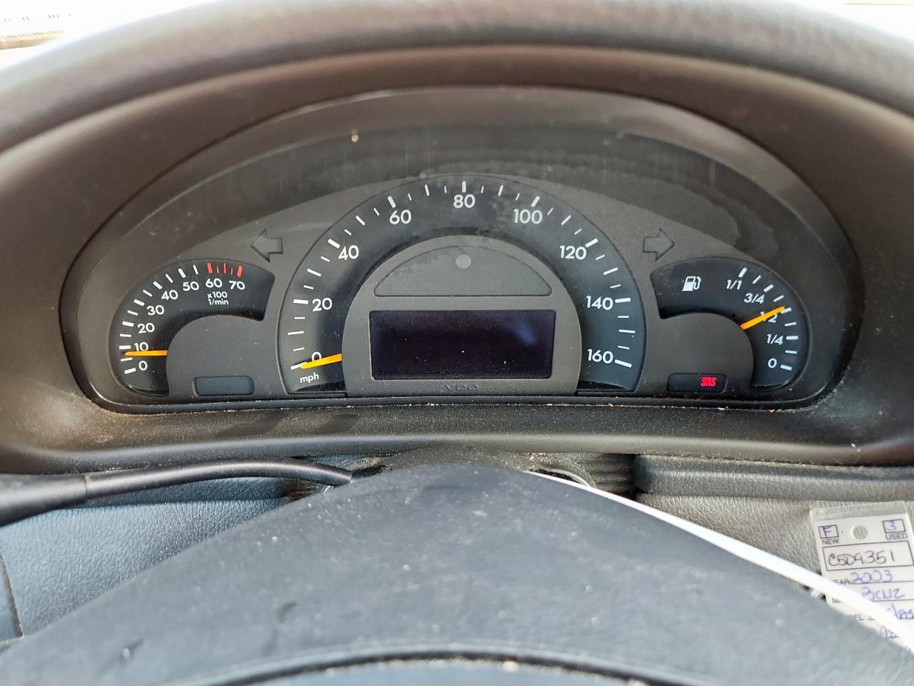 2003 Mercedes-Benz C 240 VIN: WDBRF61J03F370980 Lot: 81680475