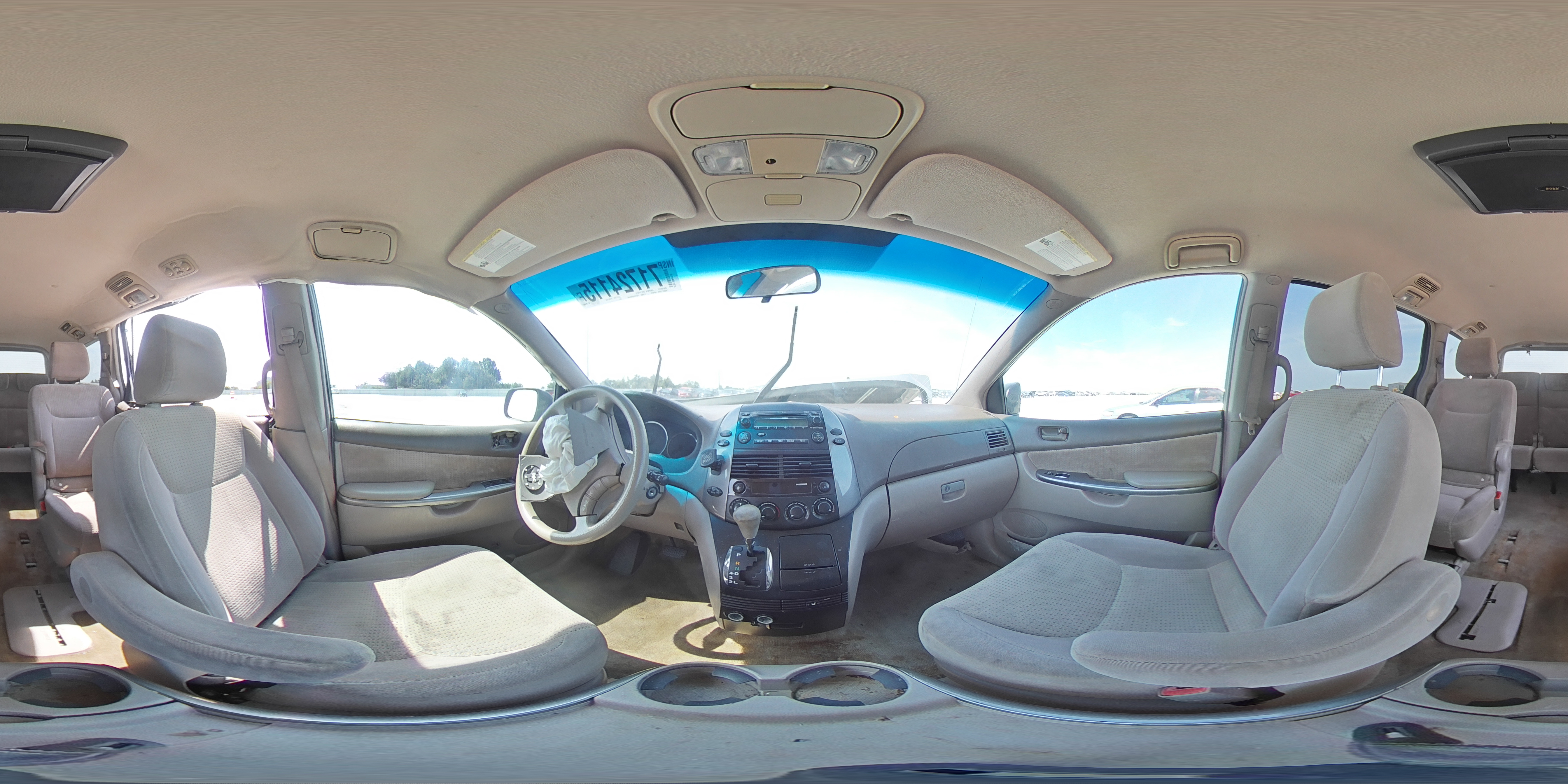 2009 Toyota Sienna Ce VIN: 5TDZK23C39S284057 Lot: 71724115