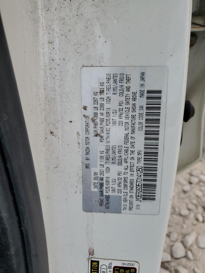 2007 Mazda Cx-7 VIN: JM3ER293570141250 Lot: 81442945