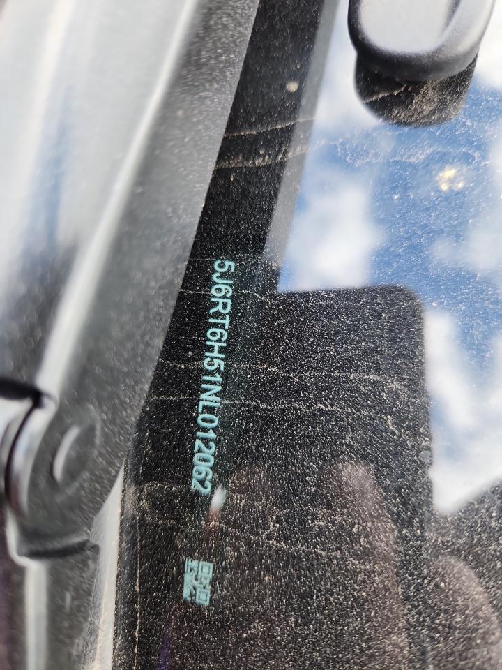 2022 Honda Cr-V Ex VIN: 5J6RT6H51NL012062 Lot: 70884945