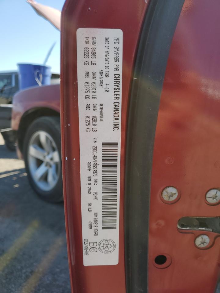 2010 Dodge Challenger Se VIN: 2B3CJ4DV0AH224973 Lot: 82096225