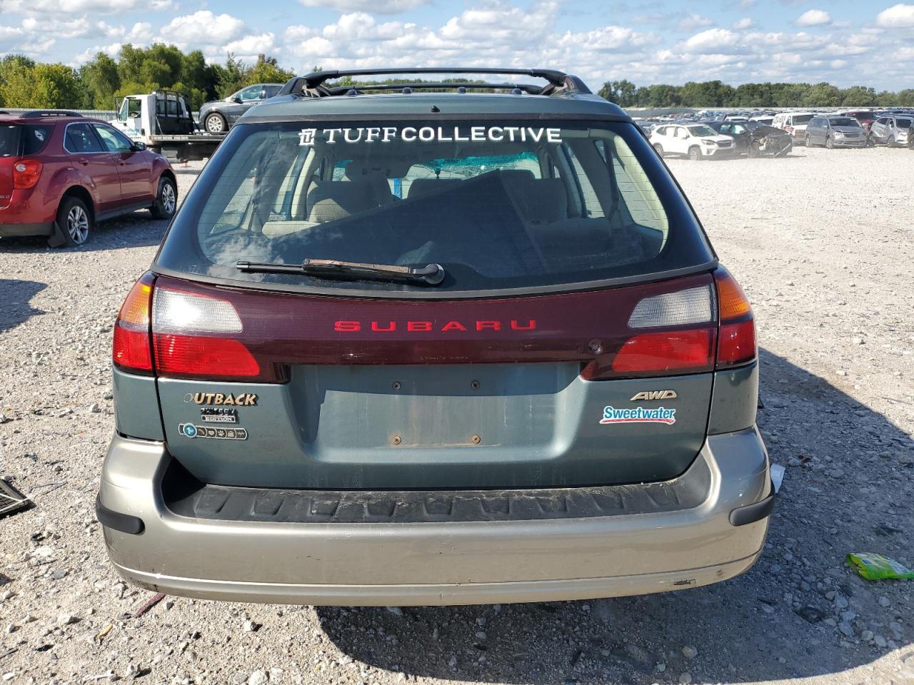 2001 Subaru Legacy Outback VIN: 4S3BH665117609324 Lot: 89434875