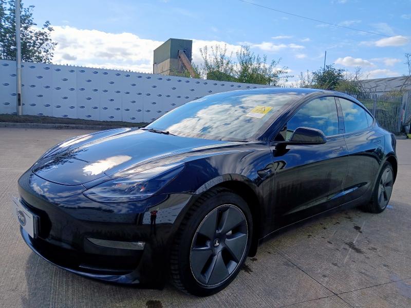 2021 TESLA MODEL 3 LONG RANGE AWD  for sale at Copart CHESTER