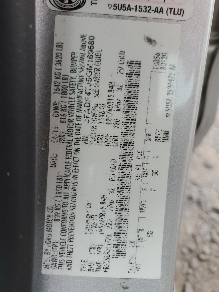 2016 Ford Fiesta S VIN: 3FADP4TJ5GM169680 Lot: 81742995