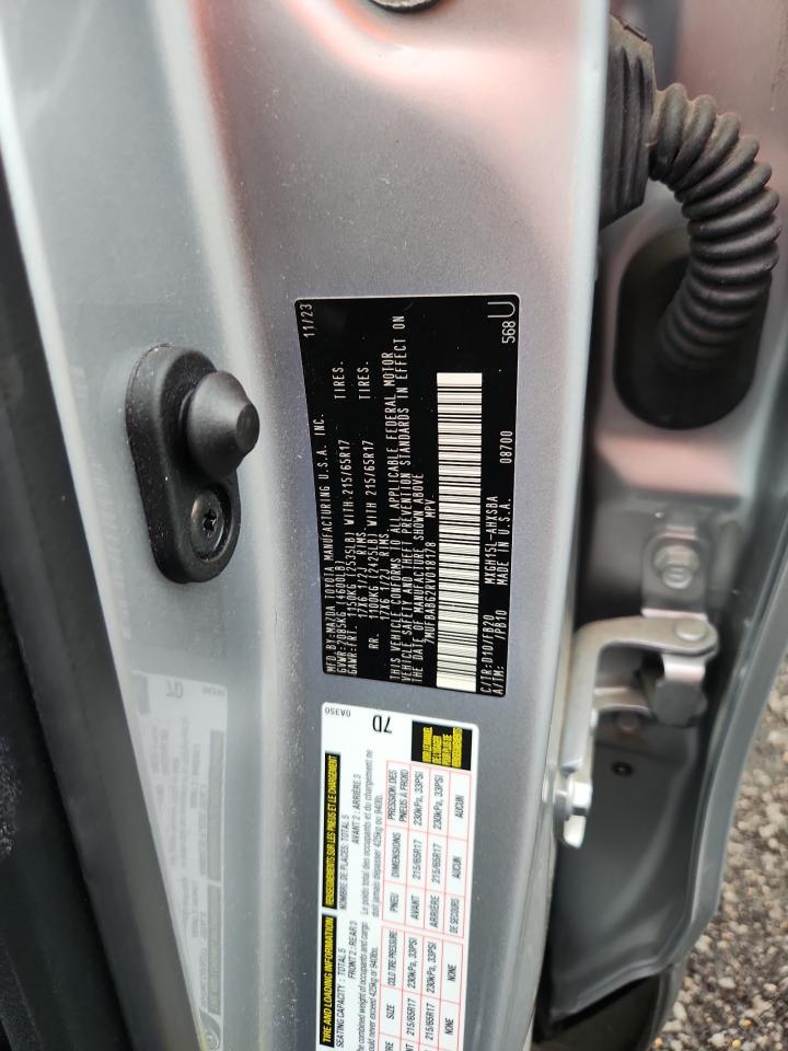 2024 Toyota Corolla Cross Se VIN: 7MUFBABG2RV018178 Lot: 84633625