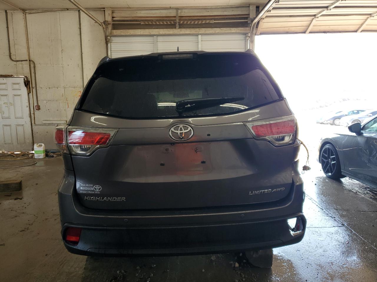 2015 Toyota Highlander Limited VIN: 5TDDKRFH5FS129595 Lot: 80076305