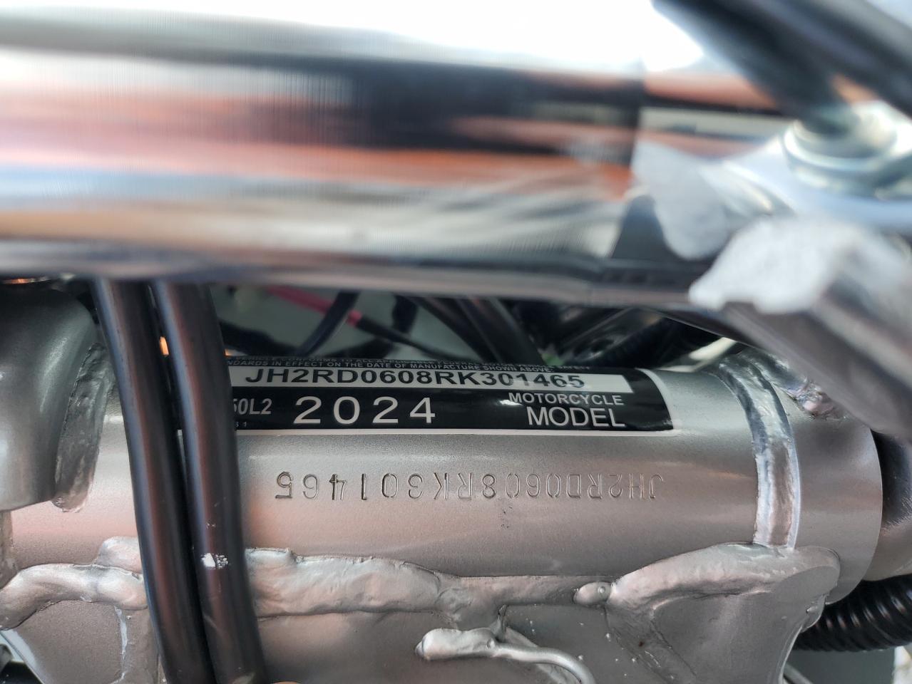 2024 Honda Xr650 L VIN: JH2RD0608RK301465 Lot: 84164485