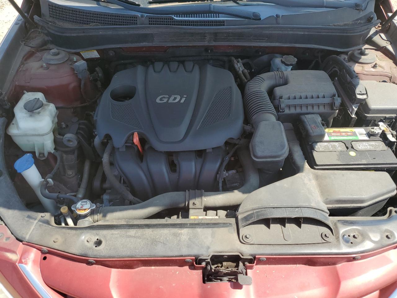 2013 Hyundai Sonata Gls VIN: 5NPEB4AC7DH762430 Lot: 81114985
