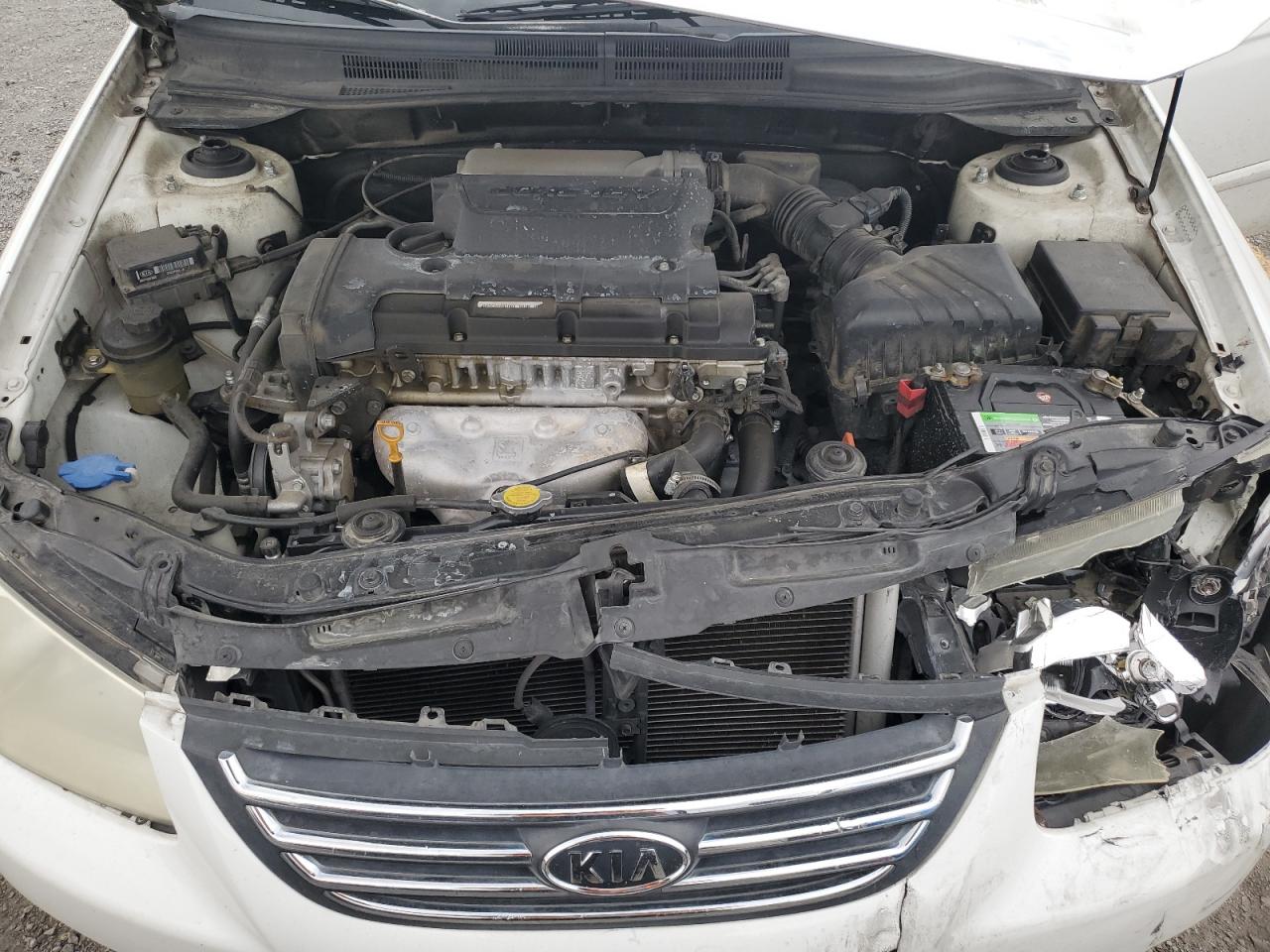 2009 Kia Spectra Ex VIN: KNAFE221895654352 Lot: 84599635