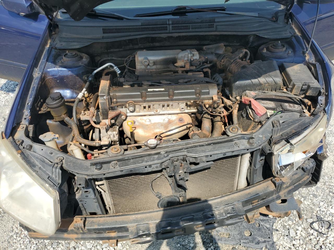 2008 Kia Spectra Ex VIN: KNAFE121185545417 Lot: 81336125