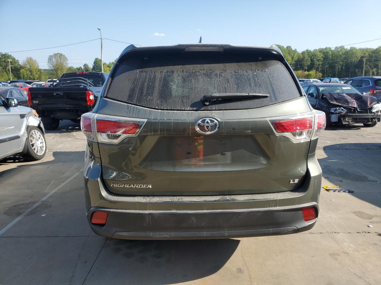 2014 Toyota Highlander Le VIN: 5TDZKRFHXES023874 Lot: 81009955