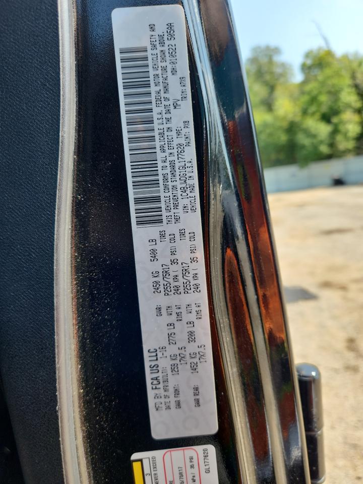 2016 Jeep Wrangler Unlimited Sport VIN: 1C4BJWDG1GL177620 Lot: 81527505