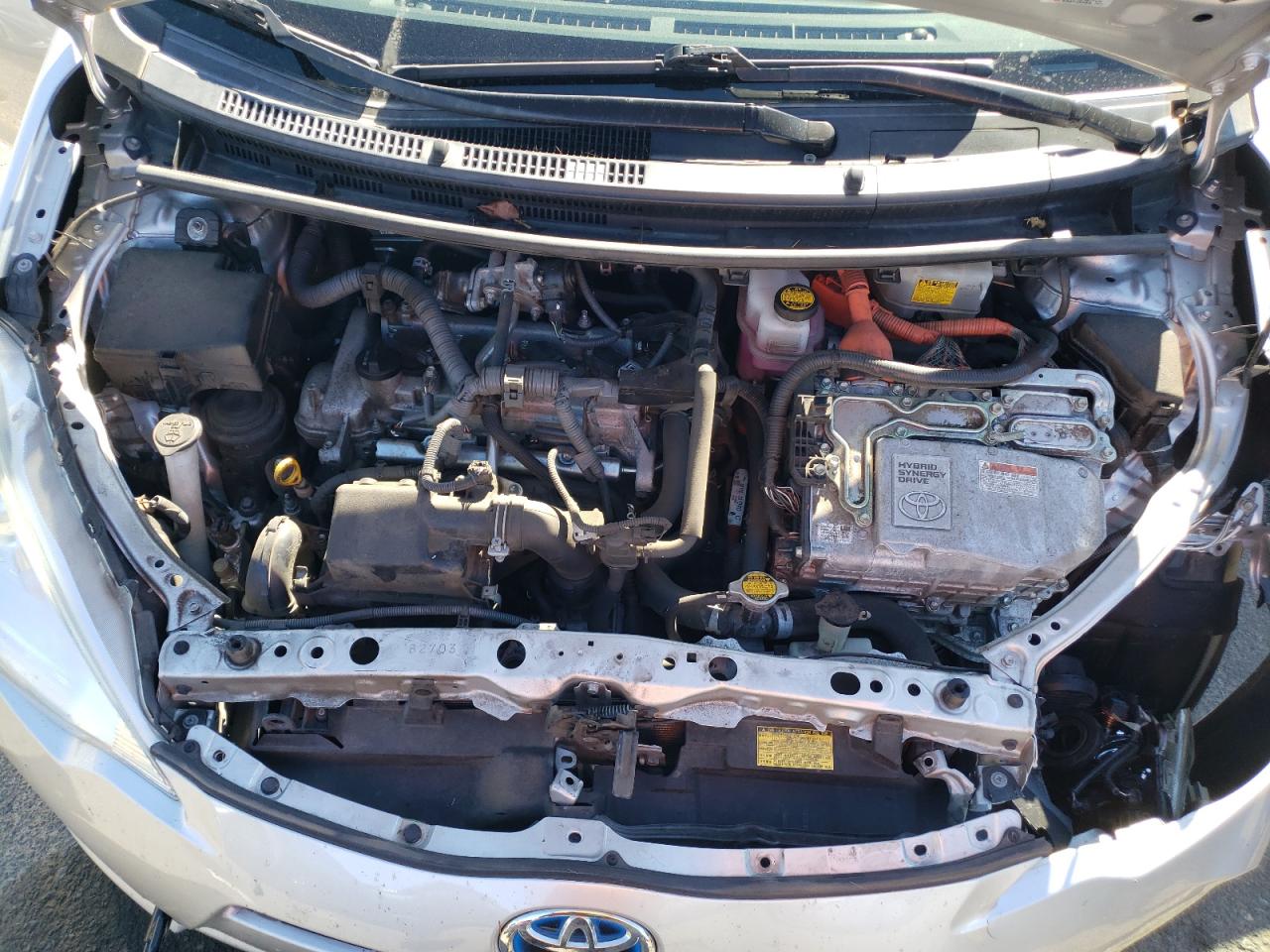 2012 Toyota Prius C VIN: JTDKDTB38C1518944 Lot: 80926965