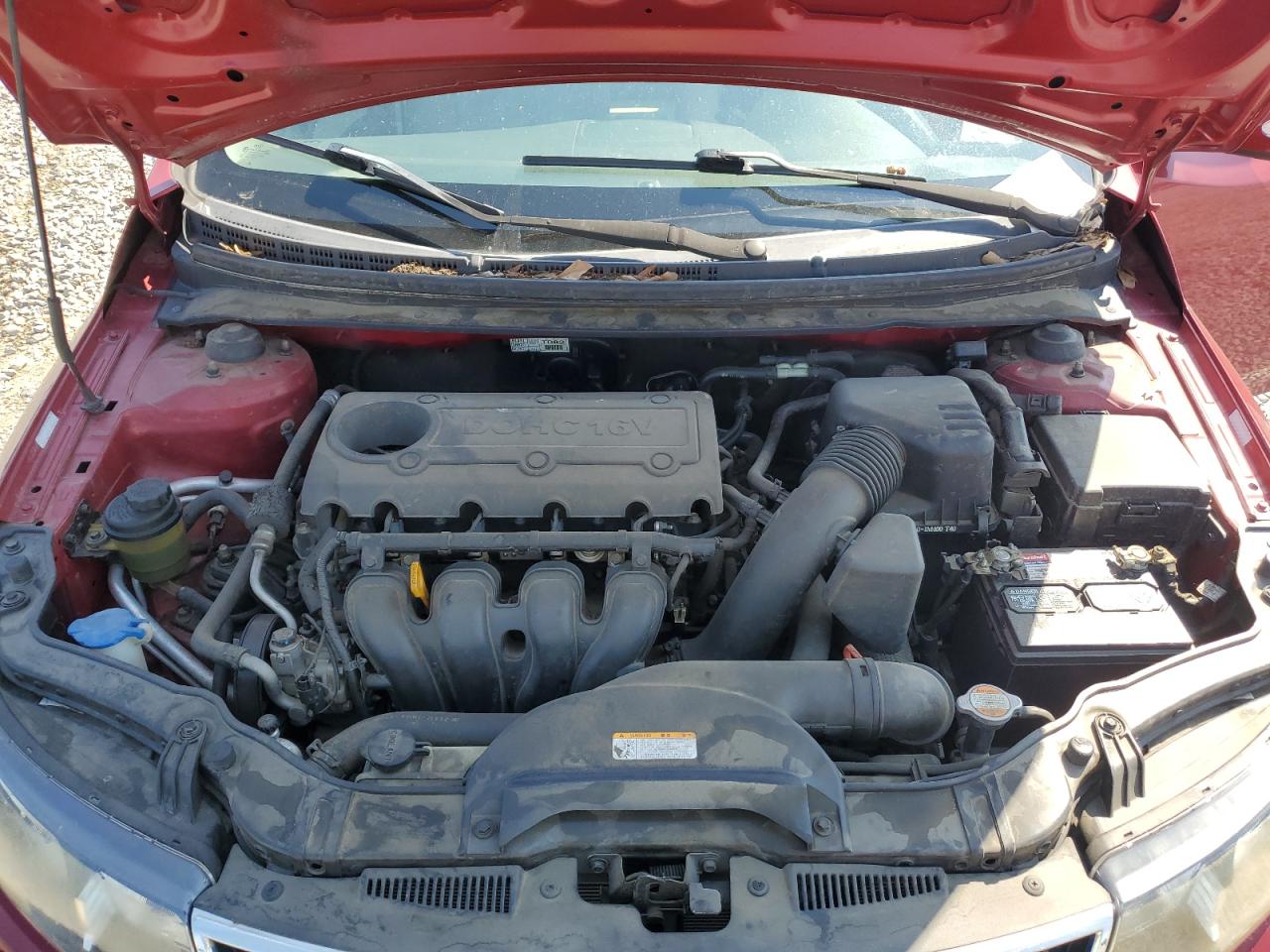 2010 Kia Forte Ex VIN: KNAFU4A20A5055457 Lot: 80664365