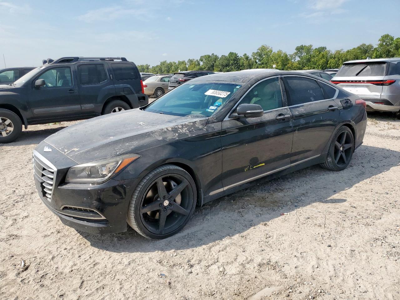 HYUNDAI GENESIS 2015. Lot# 80650275. VIN KMHGN4JE7FU067158. Photo 1