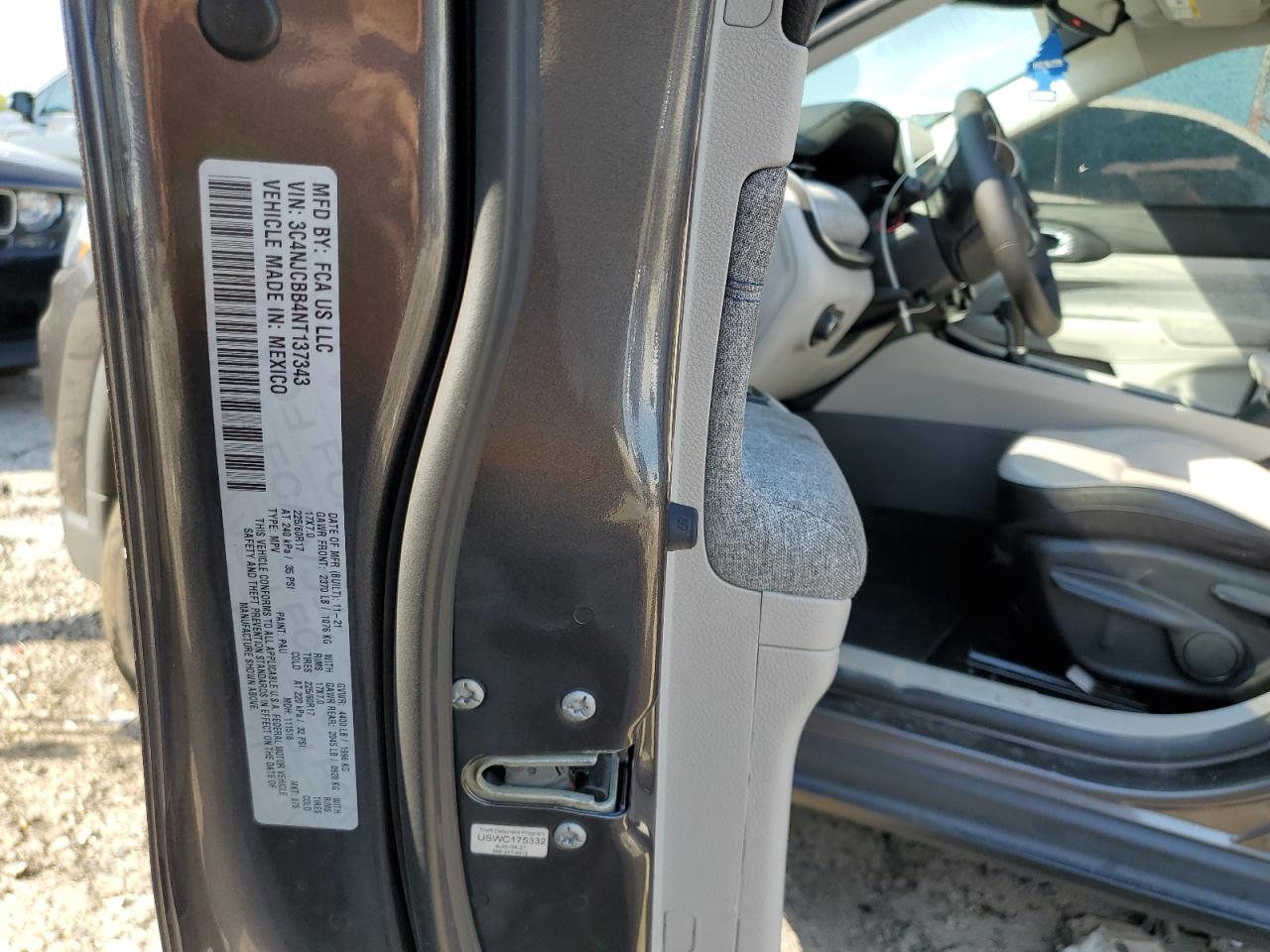 2022 Jeep Compass Latitude VIN: 3C4NJCBB4NT137343 Lot: 84395975