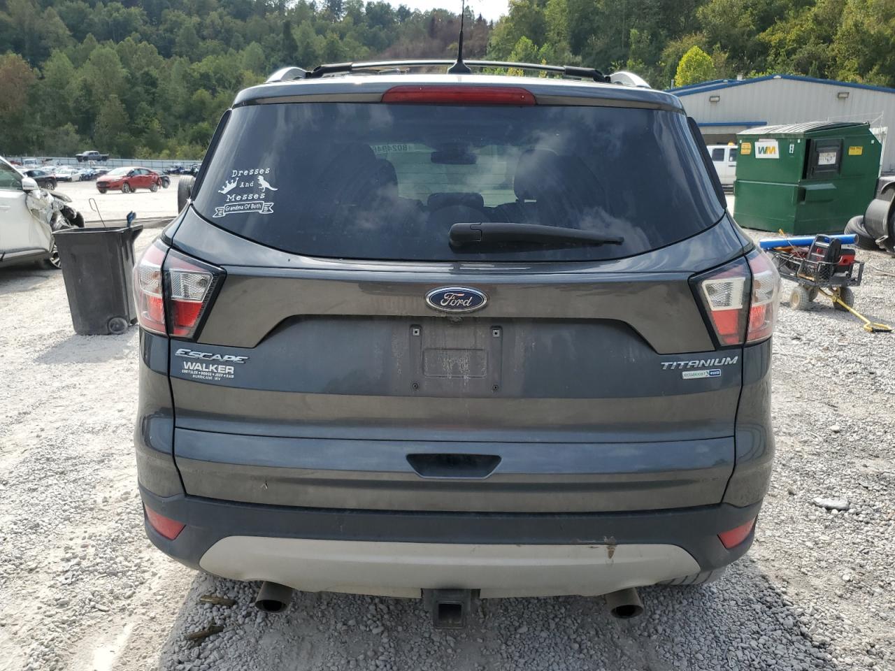 2018 Ford Escape Titanium VIN: 1FMCU9J98JUB69742 Lot: 80249465