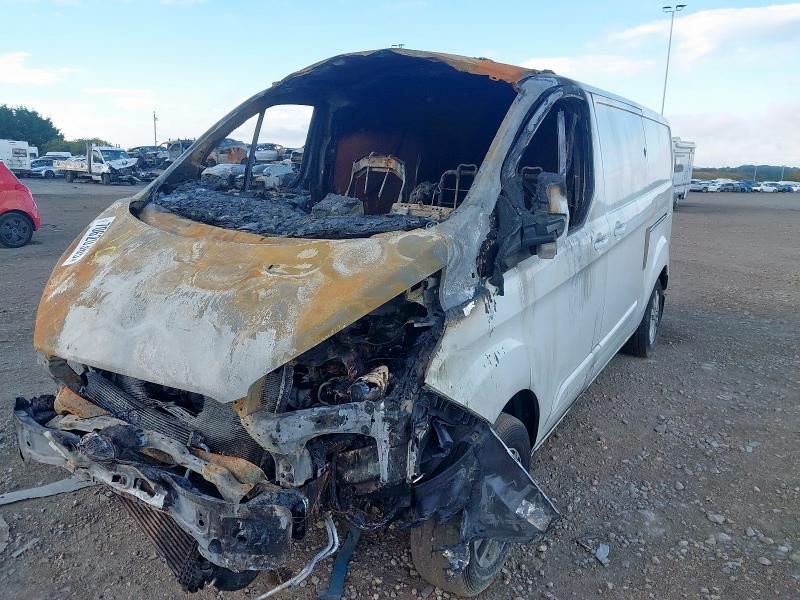 2021 FORD TRANSIT CUSTOM 300LMTD EB  for sale at Copart PETERLEE
