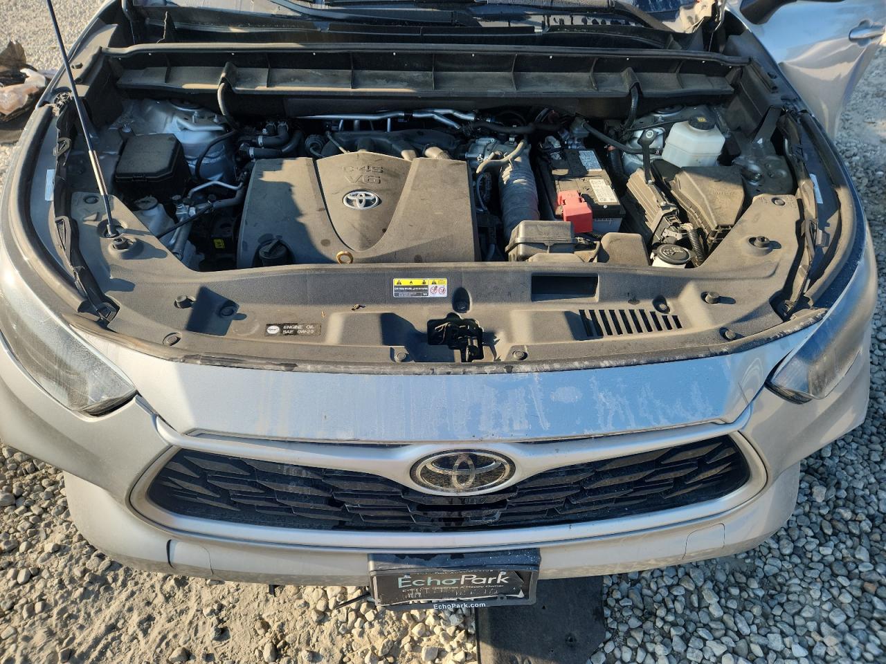 2021 Toyota Highlander L VIN: 5TDBZRBH7MS120404 Lot: 80251515