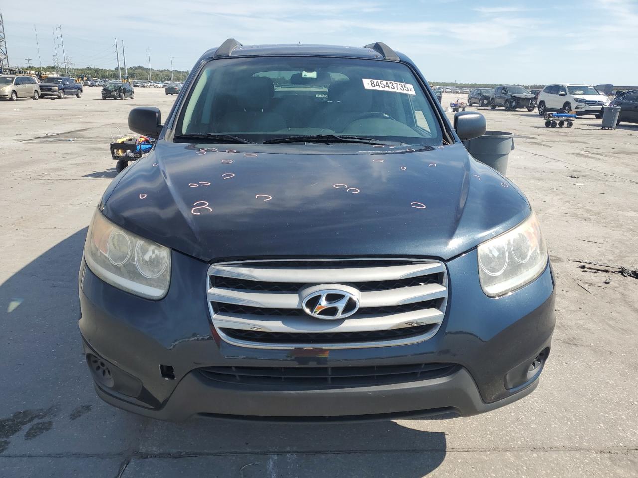 2012 Hyundai Santa Fe Gls VIN: 5XYZGDAB2CG168697 Lot: 84543735