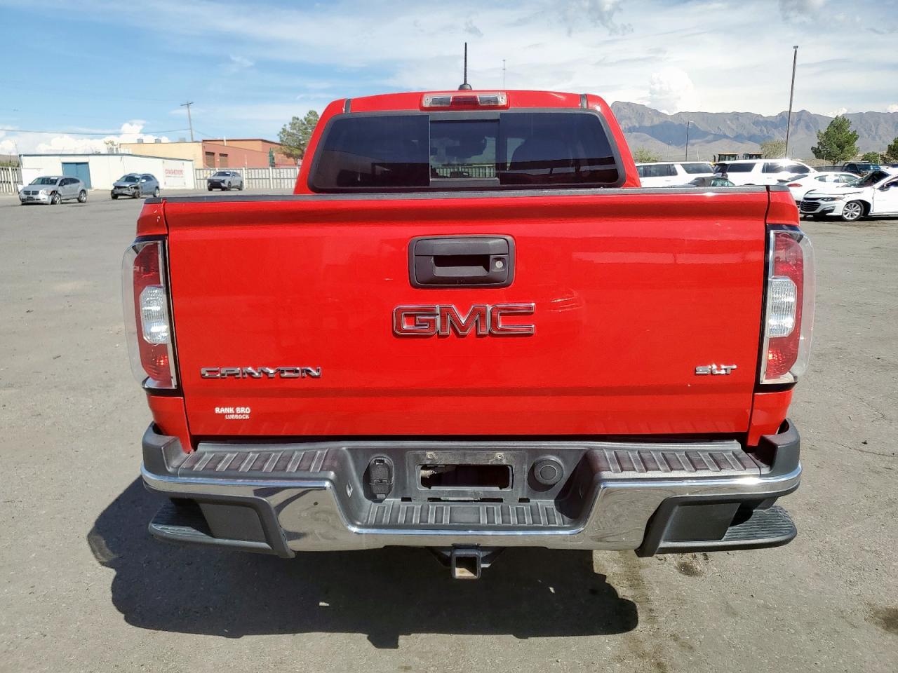 2016 GMC Canyon Slt VIN: 1GTG6DE35G1242603 Lot: 80665835