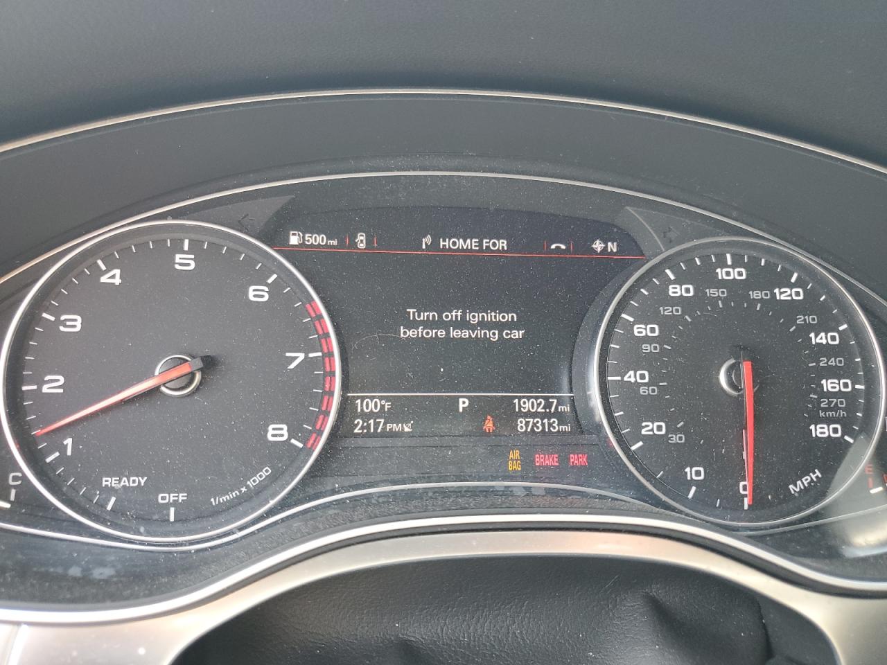 2017 Audi A7 Competition Prestige VIN: WAUW3AFCXHN109506 Lot: 80747745