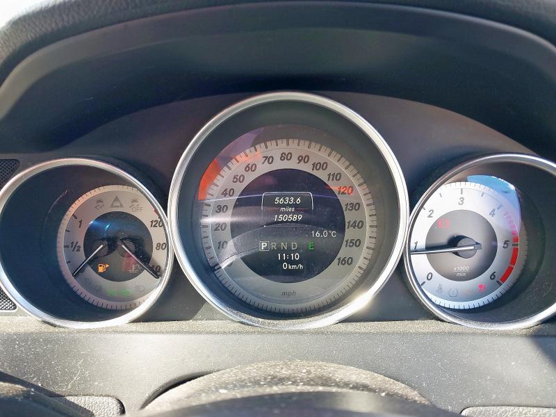 2013 MERCEDES-BENZ C250 AMG SPORT CDI BLUEEF 