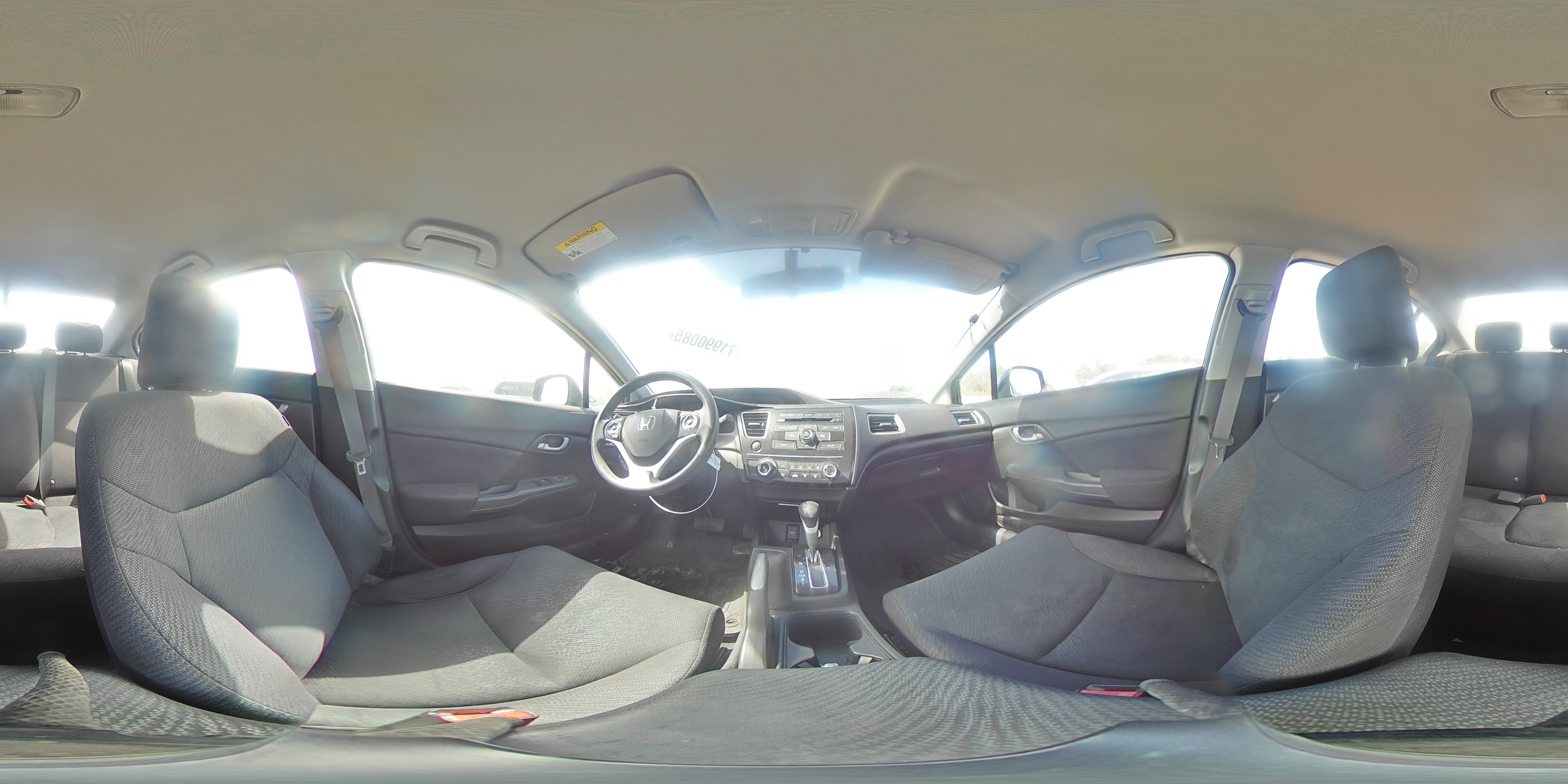 2013 Honda Civic Lx VIN: 19XFB2F52DE040080 Lot: 71990085