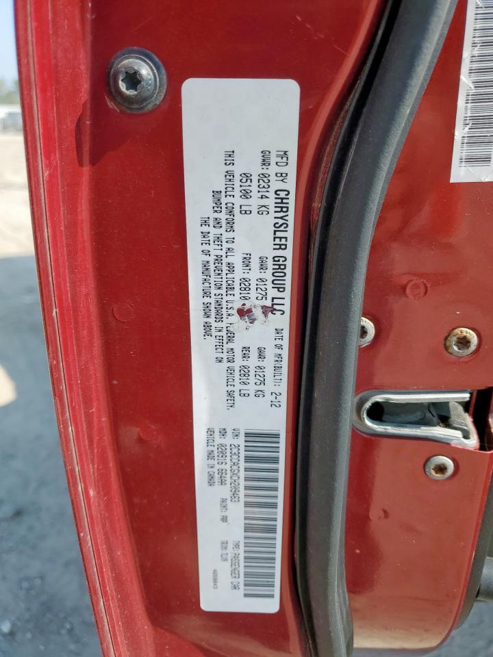 2012 Chrysler 300 Limited VIN: 2C3CCACGXCH209463 Lot: 80842415