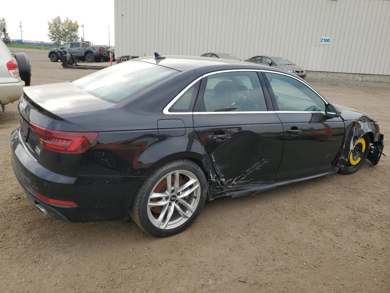 2018 Audi A4 Technik black null gas WAUCNAF48JN004765 photo #4